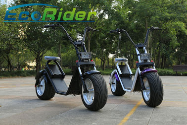 چین 40-50KM / H 2 چرخ اسکوتر برقی با شهر بزرگ چرخ / مد روروک مخصوص بچه ها با بدون جاروبک موتور توپی تامین کننده