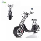 EcoRider 1200W 50KM Range 2 Wheel Electric Scooter with Front Suspension for Adult